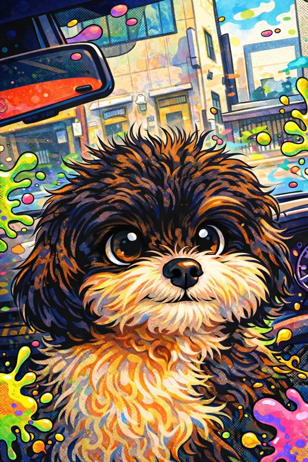 パルムちゃんをAIで〇〇風に!(画像生成プロンプト公開) のサムネイル画像