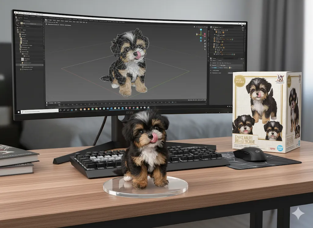 パルムちゃんをAIフィギア！？